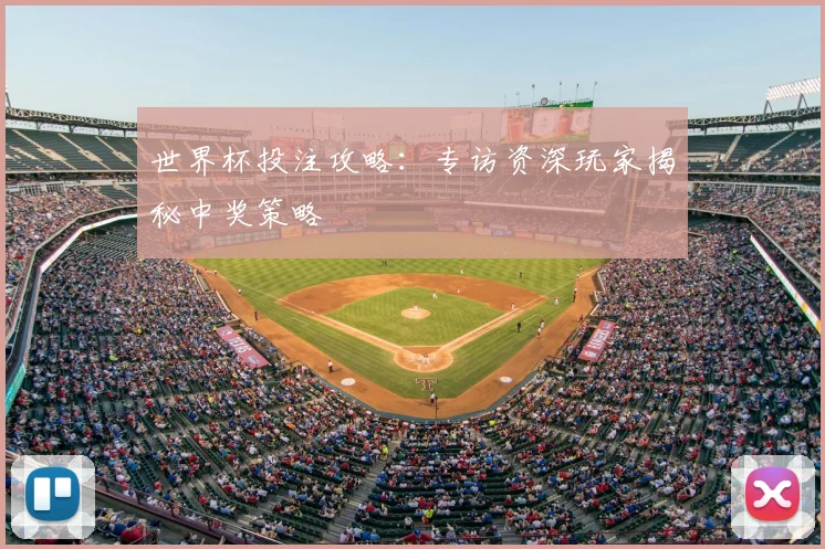 世界杯投注攻略：专访资深玩家揭秘中奖策略