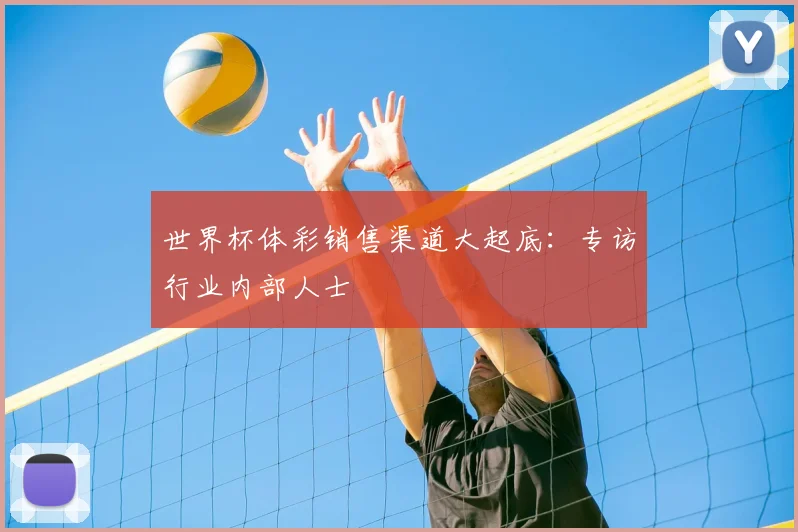 世界杯体彩销售渠道大起底：专访行业内部人士