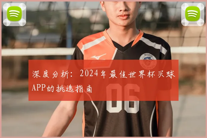 深度分析：2024年最佳世界杯买球APP的挑选指南