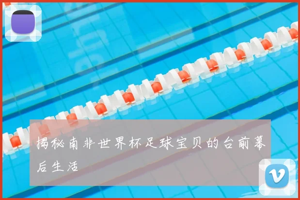 揭秘南非世界杯足球宝贝的台前幕后生活